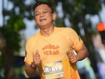 Sosok Andi Pallawagau Galigo Pelari Makassar Half Marathon yang Meninggal