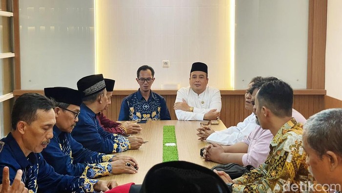 Bacawalkot Bandung Erwin saat mengunjungi Muhammadiyah Bandung