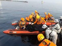 Bakamla RI Bersama Tim SAR Gabungan Temukan Korban Tenggelam di Jakut