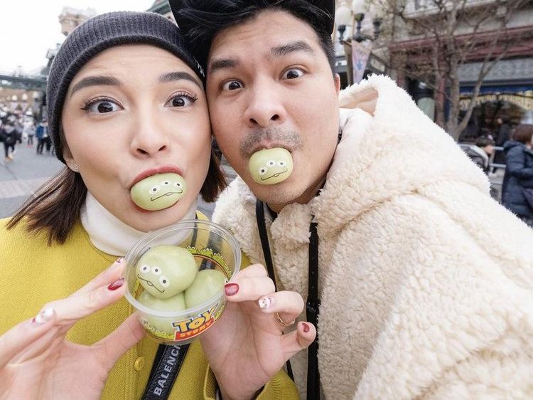 Pose Gemas Chelsea Olivia saat Kulineran Bareng Glenn Alinskie