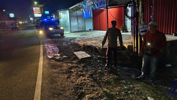 Diduga lokasi tawuran gangster yang digagalkan polisi