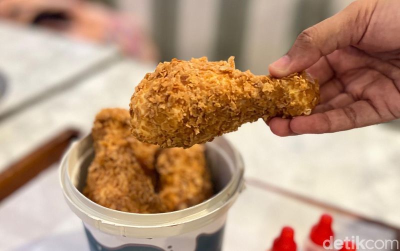 Es krim ayam goreng