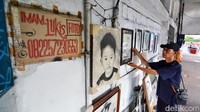 Sejak tahun 2000, Imam telah menjadi  jasa pelukis foto dipinggir Jalan Gubernur Suryo Surabaya.