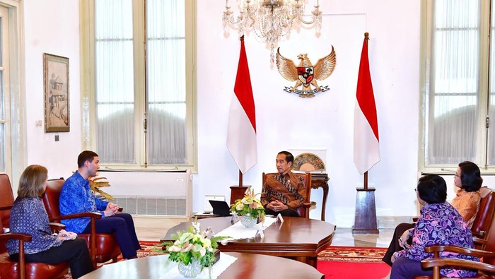 Jokowi Terima Menteri Lingkungan Hidup Norwegia,