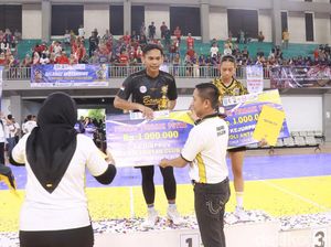 Kapolres Bojonegoro Apresiasi Kejurprov Voli Jatim U-17 Berjalan Lancar