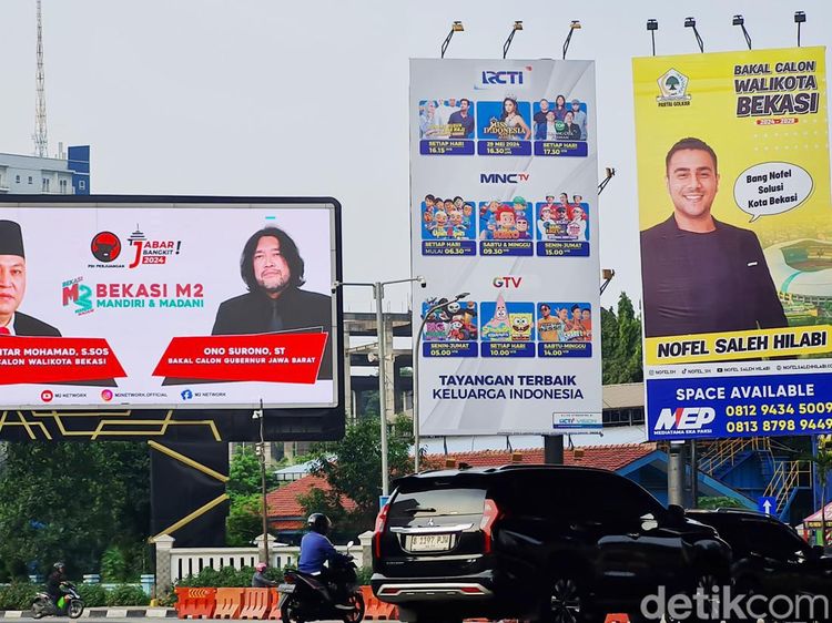 Lagi, Baliho Nyolong Start Kian Menjamur