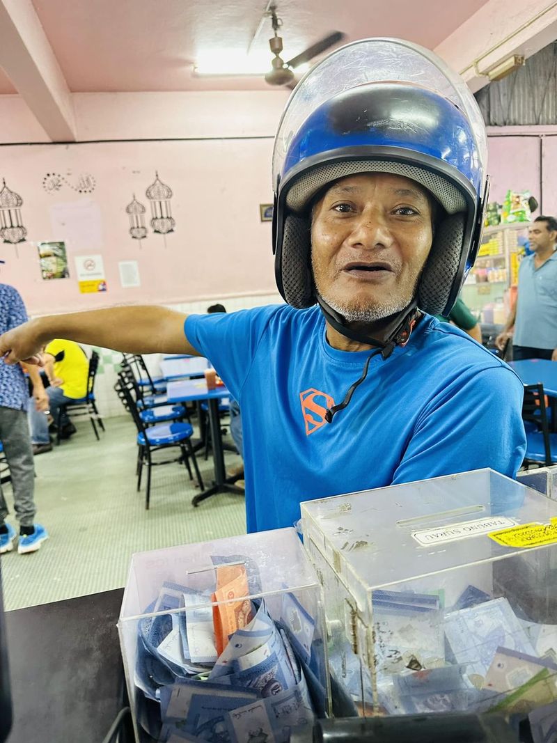 Makanannya Dicuri, Kakek Ini Hanya Makan Nasi dan Telur Saja