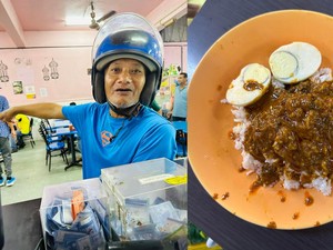 Makanannya Dicuri, Kakek Ini Hanya Makan Nasi dan Telur Saja