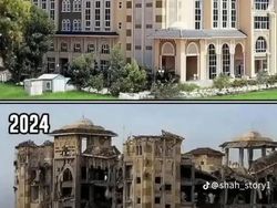 Bikin Tersayat! Wajah Gaza Sebelum dan Setelah Dibombardir Israel