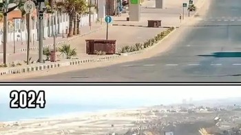 Belum lama ini, militer Israel kembali melancarkan serangan udara di Rafah, Gaza Selatan dengan menewaskan puluhan warga Palestina. Diketahui Rafah merupakan tempat terakhir aman bagi mereka untuk mengungsi. Foto: TikTok/shah_story1/geopizza