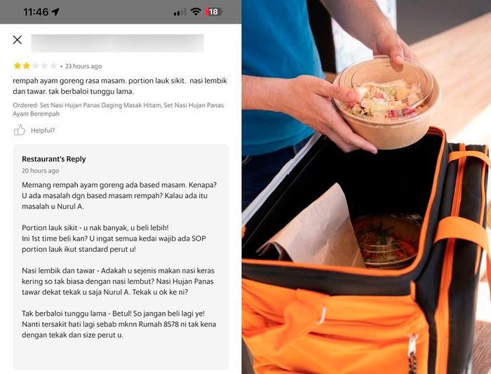 Resto Ayam Goreng Ini Beri Respon Sarkas Usai Porsi dan Menunya Dikritik