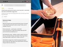 Resto Ayam Goreng Ini Beri Respon Sarkas Usai Porsi dan Menunya Dikritik