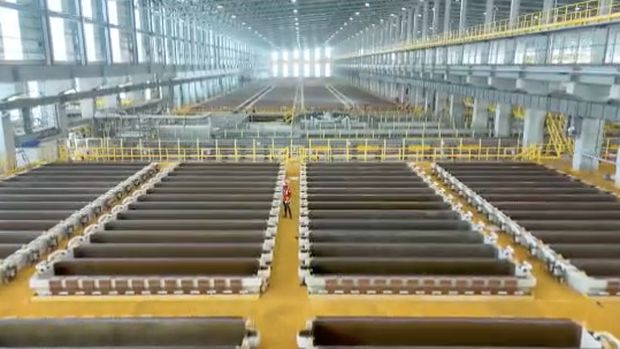 Smelter kedua PT Freeport Indonesia siap beroperasi Juni 2024. (Dok. PT Freeport)