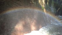 Pelangi di Curug Ibun.