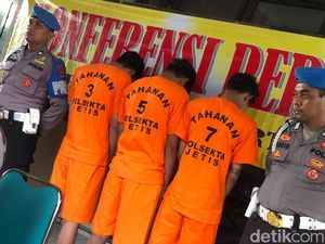 3 Pemuda Mabuk Rampas Motor Tukang Sapu di Pakuningratan Jogja