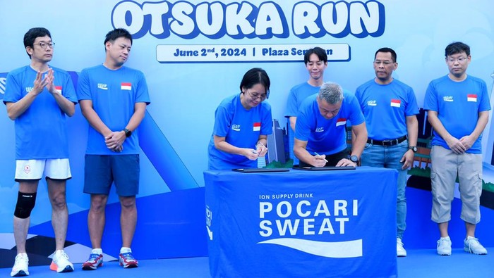 Otsuka Group Indonesia menggelar acara Otsuka Run 2024 untuk meluncurkan Program Kesehatan Pekerja sebagai bentuk kerja sama dengan Kementerian Kesehatan Republik Indonesia.