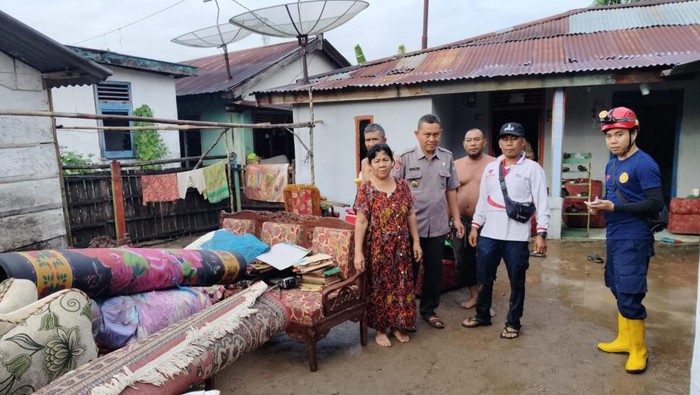 Banjir di Lubuklinggau akibatkan 136 KK terdampak.