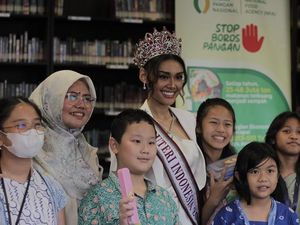 Puteri Indonesia 2024 Kampanyekan No Food Waste di Binus School Serpong