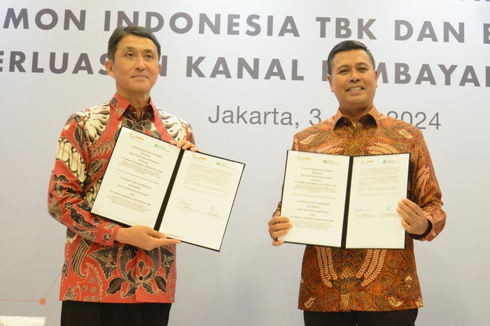 BPJS Ketenagakerjaan menandatangani perjanjian kerja sama dengan PT Bank Danamon Indonesia Tbk (Danamon).