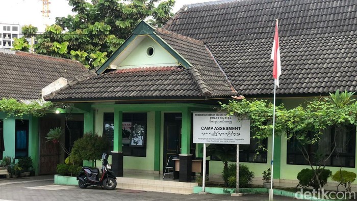 Camp Assessment Dinsos DIY. Foto diambil Senin (3/6/2024).