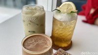 Untuk menunya, bisa pesan Cofilab Dirty (Rp 36.000). Menu kopi ini menggunakan house blend Kerinci yang rasanya fruity. Foto: detikFood / Riska F