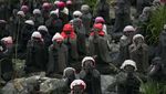 Deretan Patung Jizo Jadi Objek Wisata di Prefektur Tochigi Jepang