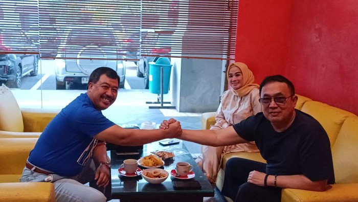 Eddy Santana Putra-Andi Asmara akan berpasangan di Pilkada Sumsel.