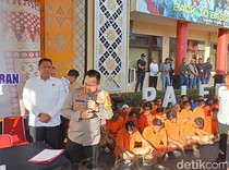 Polrestabes Palembang Ringkus 56 Tersangka Kasus 3C Selama Operasi Sikat Musi