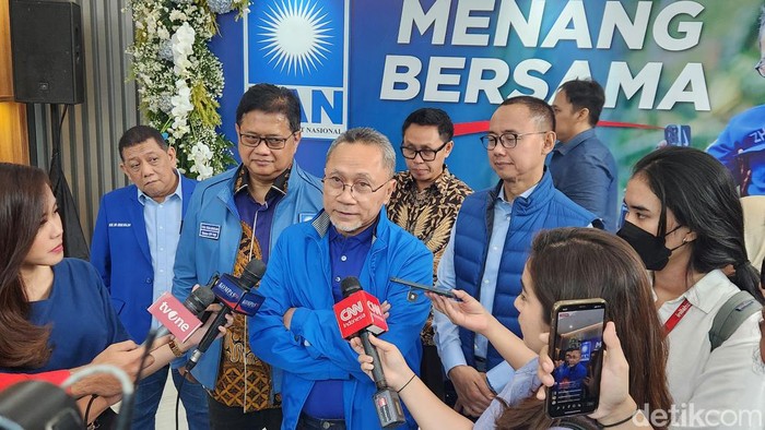 Ketum PAN Zulkifli Hasan alias Zulhas (Adrial Akbar/detikcom)