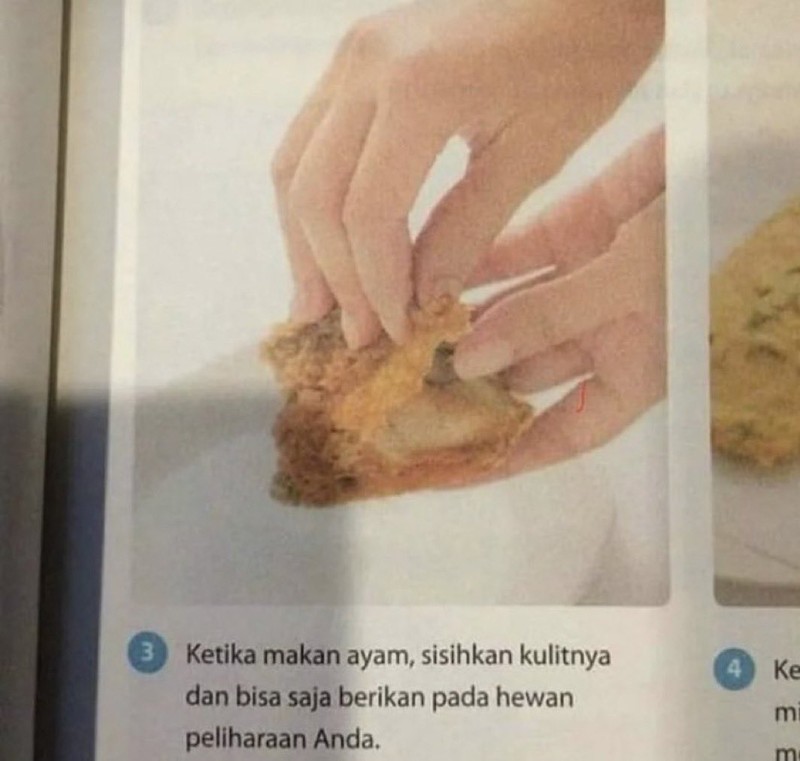 Kita tidak bisa mengontrol 100% apa yang ada di internet, karena itu, ada saja hal random yang mungkin lewat di timeline. Kayak yang berikut ini.