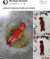 Kita tidak bisa mengontrol 100% apa yang ada di internet, karena itu, ada saja hal random yang mungkin lewat di timeline. Kayak yang berikut ini.