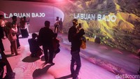 Terdapat lima destinasi super prioritas yang dihadirkan pada video wonderspace imersif yakni Candi Borobudur, Labuan Bajo, Mandalika, Danau Toba dan Likupang.