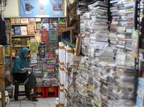 Meski Omzet Turun Terus, Pedagang Buku Bertahan di Kwitang untuk Sokong Wisata