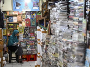 Meski Omzet Turun Terus, Pedagang Buku Bertahan di Kwitang untuk Sokong Wisata