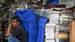 Potret Sepinya Pengunjung di Pasar Buku Kwitang