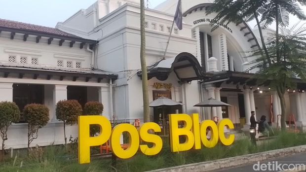 Pos Bloc Gedung Filateli Jakarta di Pasar Baru, Jakarta Pusat