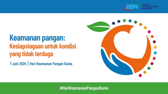 Poster Hari Keamanan Pangan Sedunia 2024