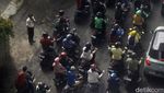 Potret Kemacetan di Cipulir Akibat Proyek Gorong-gorong