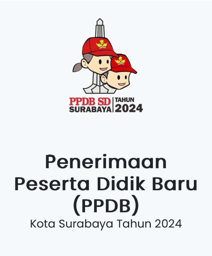 ppdb sd surabaya 2024