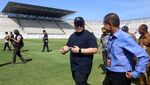 Progres Pembangunan Stadion Gelora Daha Jayati Kediri Capai 70 Persen