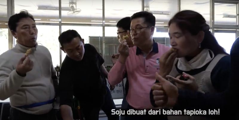 Ramai Peminat! YouTuber Ini Perkenalkan Tahu Aci di Korea Selatan