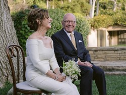 Foto: Rupert Murdoch Menikah di Usia 93, Istri ke-5 Ibu Sosialita Rusia