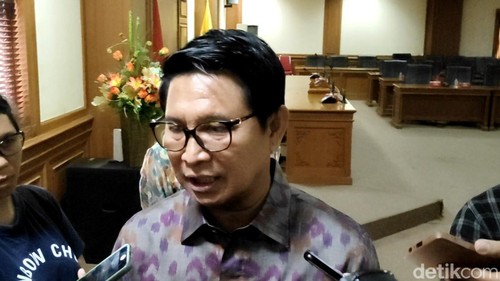 Sekda Badung I Wayan Adi Arnawa saat ditemui wartawan di Puspem Badung beberapa waktu lalu. (Agus Eka Purna Negara/detikBali)