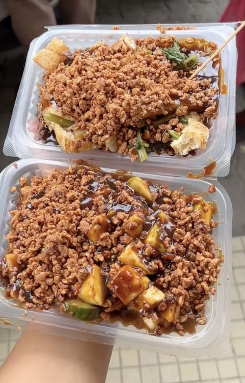 Tahu Bakar Bumbu Rujak Viral Diantre, Begini Racikannya