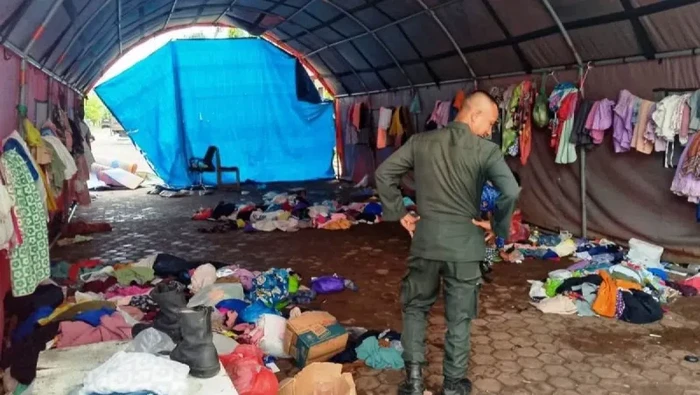 Tempat penampungan pengungsi Rohingya di Aceh Barat (Antara Foto)