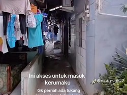 Rumah Estetis di Gang Sempit Viral, Siapa Sangka Dalamnya Seperti Ini