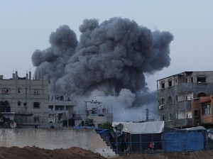 Serangan Israel Tewaskan 19 Orang di Gaza, 2 di Antaranya Polisi