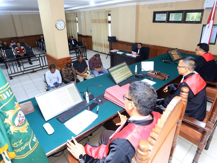4 Terdakwa Penyelundupan Rohingya Jalani Sidang Perdana di Aceh Barat