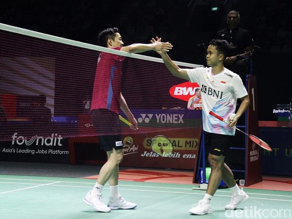 Anthony Ginting Takluk dari Kenta Nishimoto