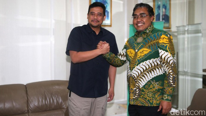 Bobby Nasution mendatangi DPP PKB, Jakarta, Selasa (4/6/2024). Bobby mengikuti uji kelayakan dan kepatutan (UKK) bakal Cagub Sumut.